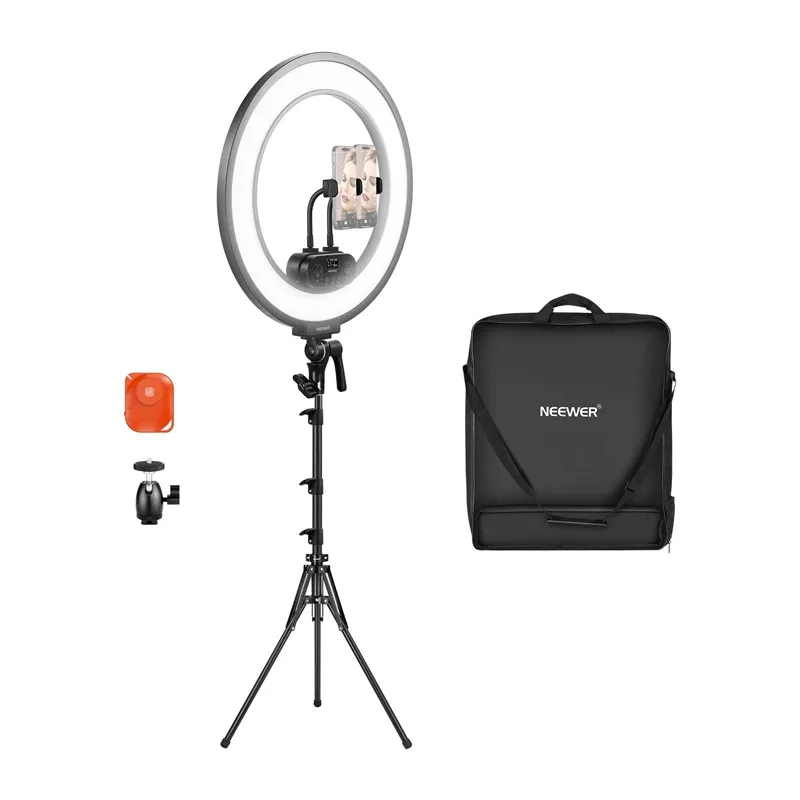 Lampa Pierścieniowa LED NEEWER RL45B 45W 18" Ze Statywem