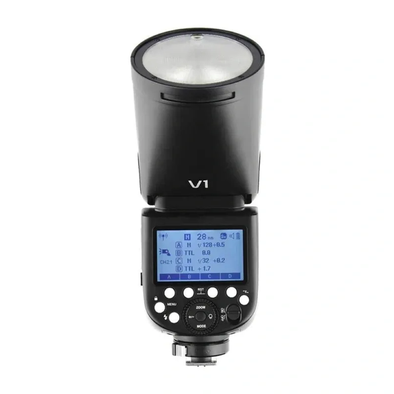 Lampa Błyskowa GODOX V1 TTL 480 Błysków Olympus - Zestaw Ze Statywem