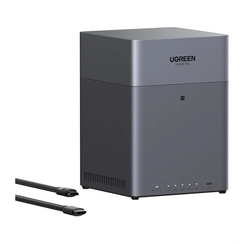Serwer NAS UGREEN DH4300 Plus 4-DYSKOWY 128TB 2.5GBE