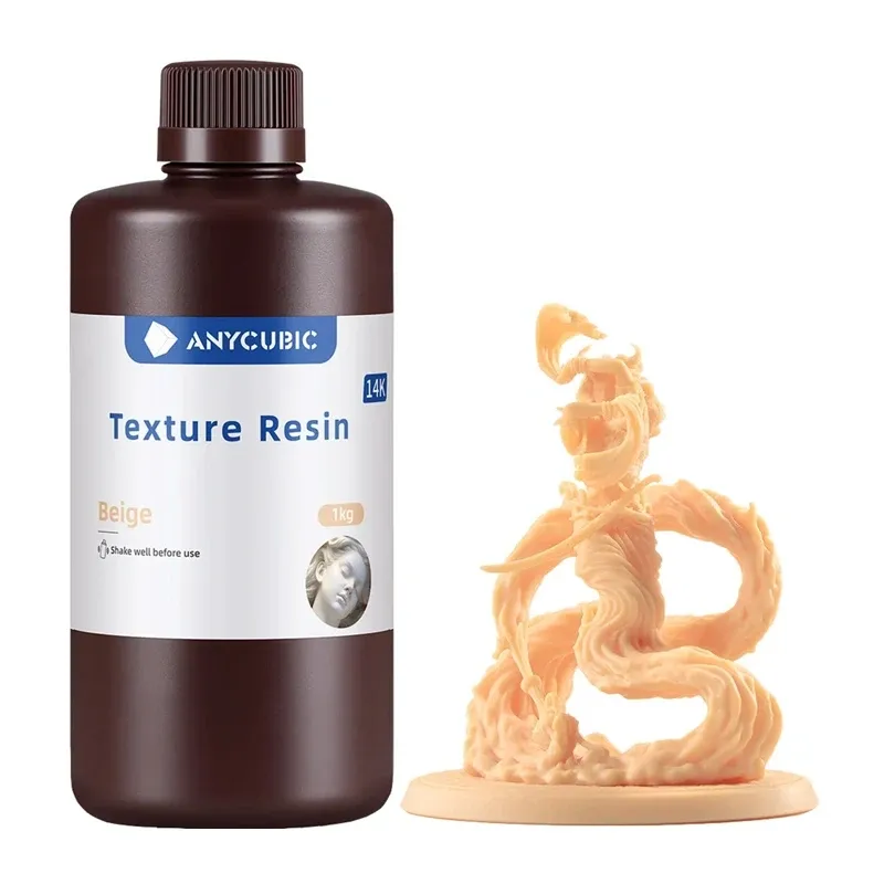 Żywica ANYCUBIC Texture Resin Do Druku 3D Dokładność 0,15 mm - Beżowa