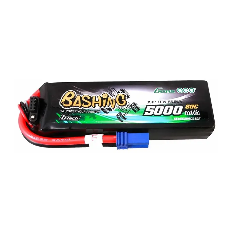 Akumulator GENS ACE G-Tech LiPo 5000mAh 11.1V 60C 3S1P EC5
