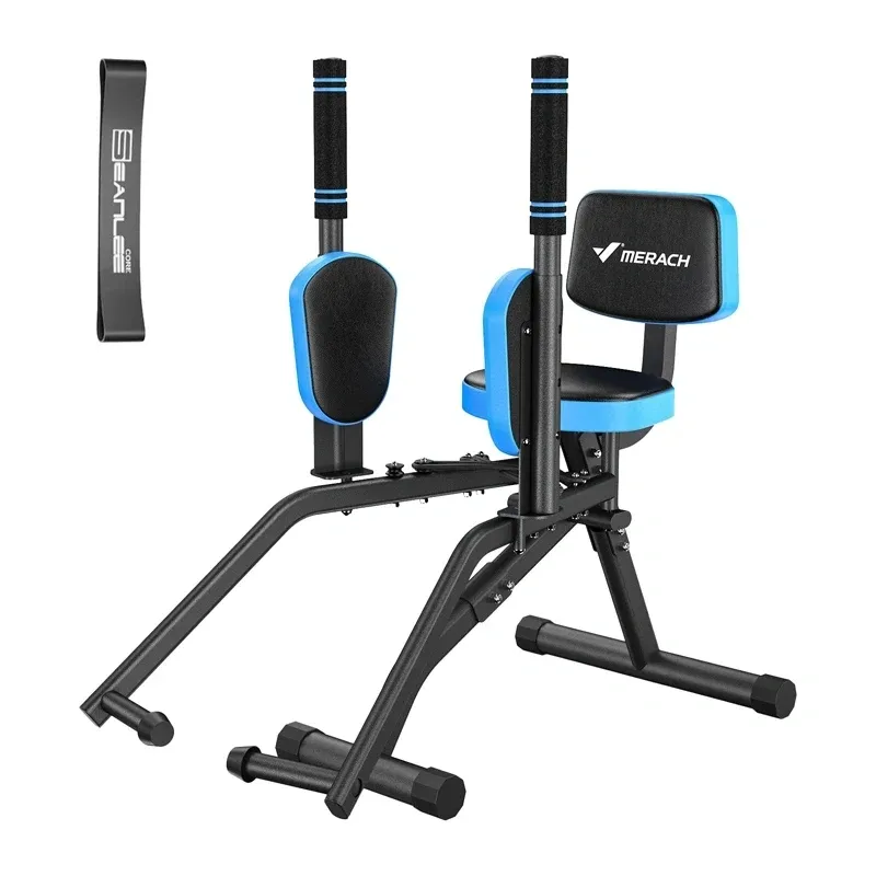 Maszyna Do Odwodzenia Bioder MERACH MR-2519BL1 150 kg - Czarna