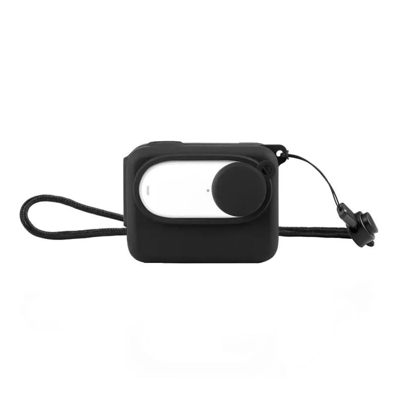 Etui Silikonowe PULUZ Do INSTA360 GO 3 Z Osłoną - Czarny