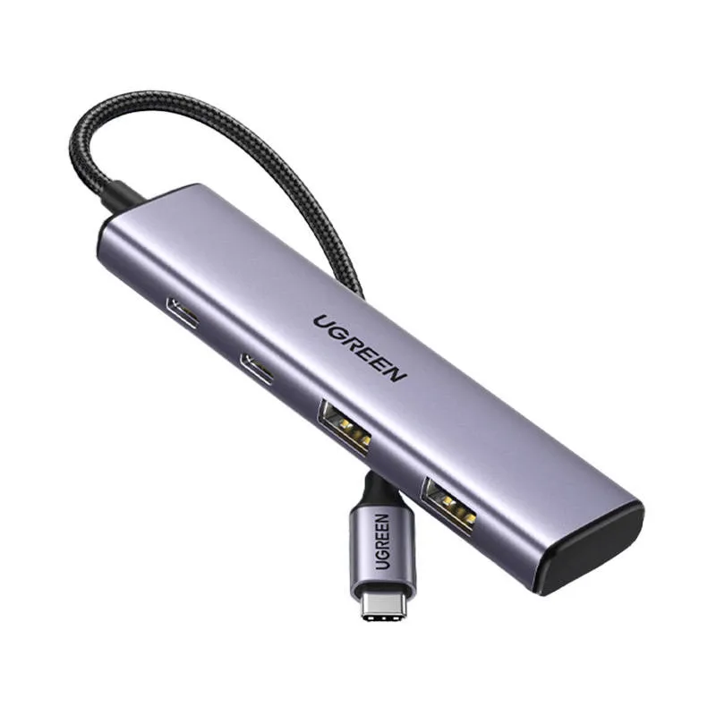 Hub USB-C UGREEN CM473 4-PORTOWY USB-A/USB-C 3.1 GEN1