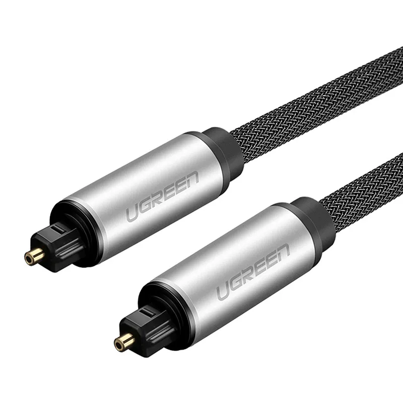 Kabel UGREEN AV108 Optyczny Toslink 1,5m - Szary