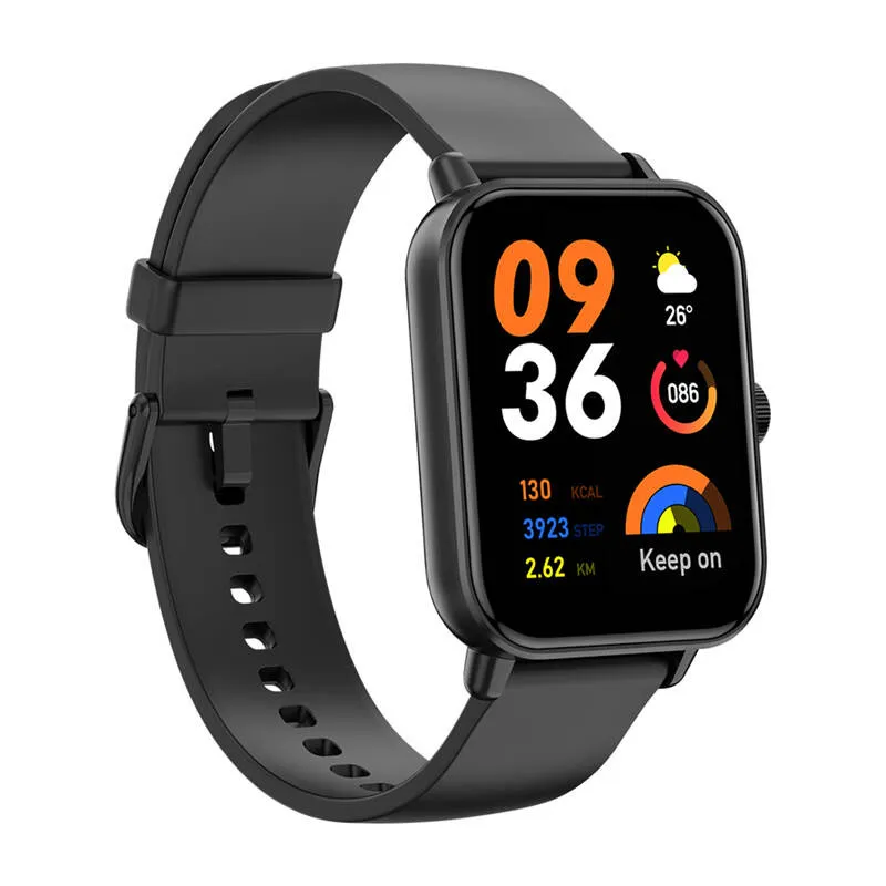 Smartwatch COLMI P81 Z Ekranem 1.9" I Monitoringiem Zdrowia - Czarny