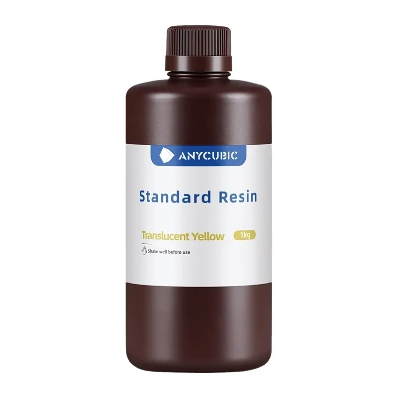 Żywica ANYCUBIC Standard Resin Do Drukarek 3D LCD/DLP - Żółta Transparentna