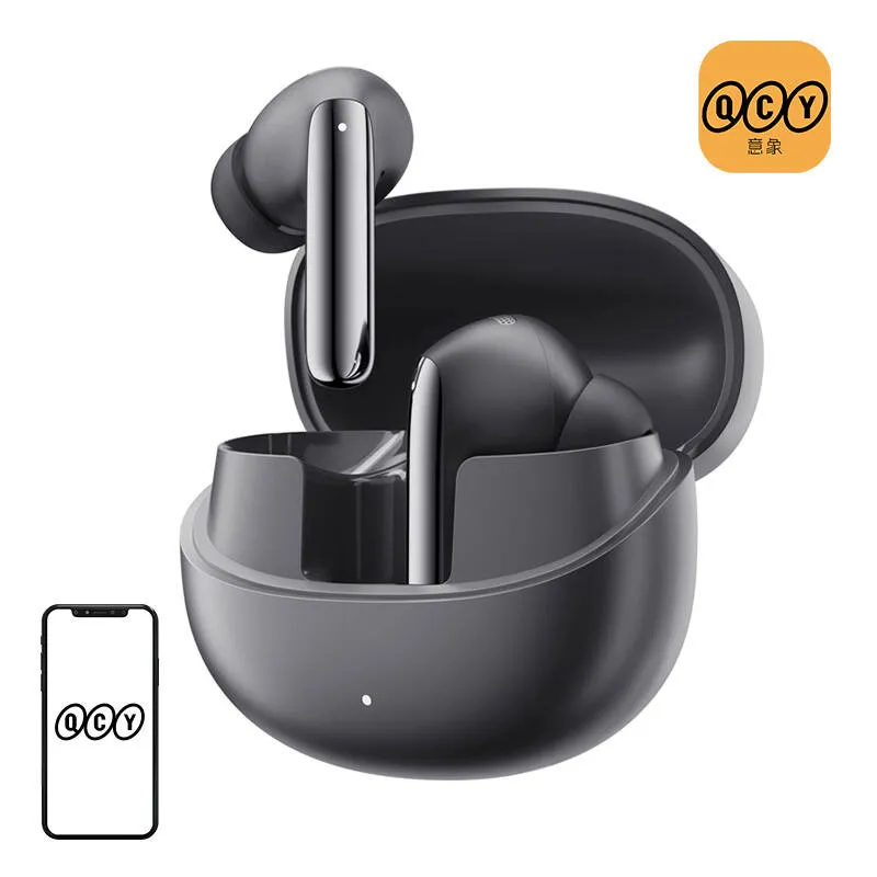 Słuchawki TWS QCY MeloBuds Pro HT08 Z ANC - Czarne
