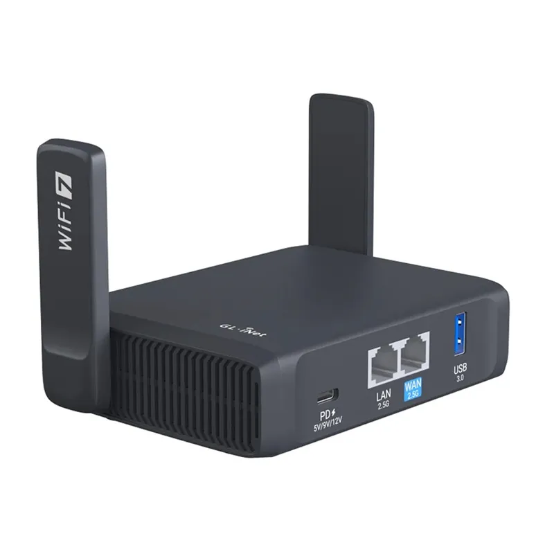 Router GL.INET Slate 7 Wi-Fi 7 3570 Mb/S - Kompaktowy