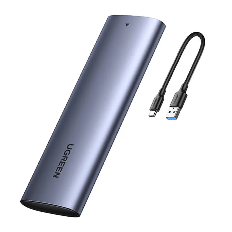 Obudowa Dysku UGREEN CM400 M.2 B-Key NGFF SATA - Szara