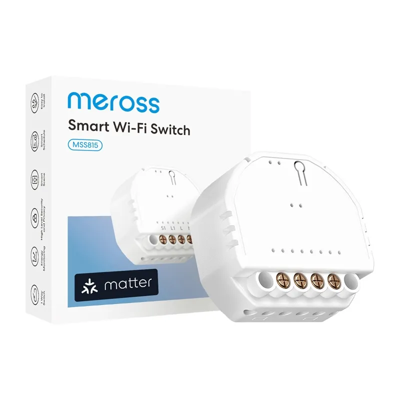Zestaw 4 Inteligentnych Przełączników WIFI MEROSS MSS815MA-UN - Matter