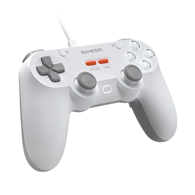 Kontroler Przewodowy GAMESIR T3 WT Efekt Halla 1000 Hz - Biały