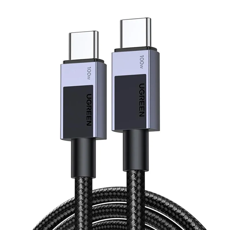 Kabel USB-C UGREEN L512 2m 100W 5A - Czarny