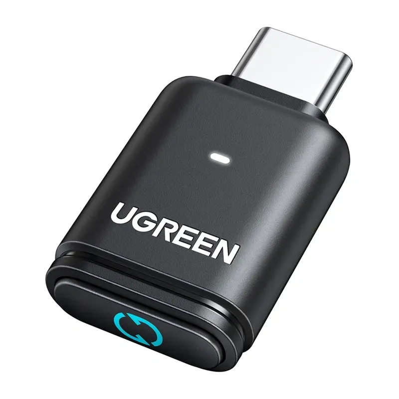 Adapter Bluetooth 5.3 UGREEN BT501 USB-C AptX HD - Czarny