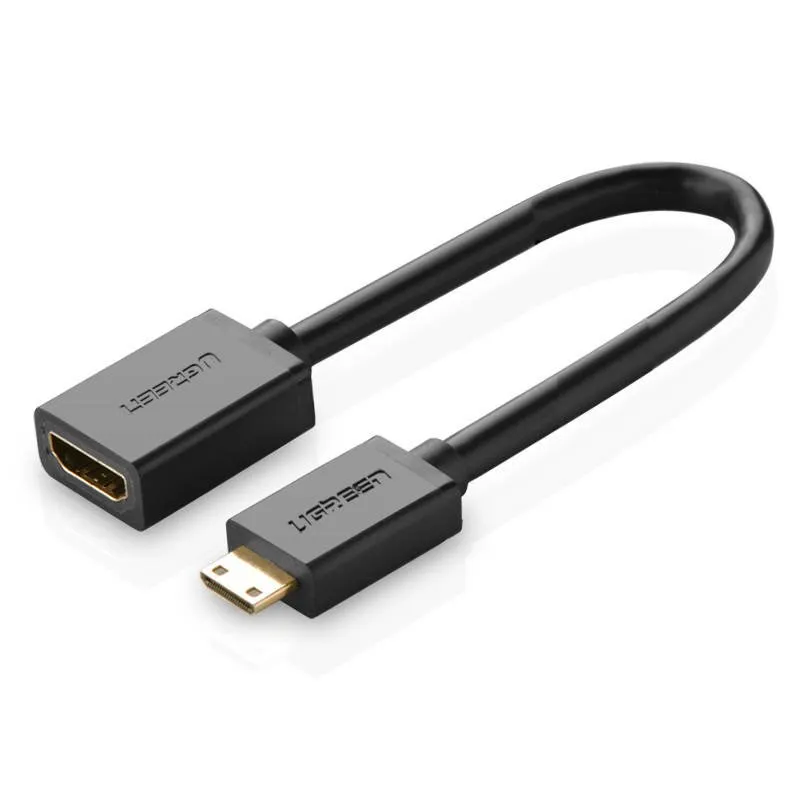 Adapter UGREEN Mini HDMI-HDMI 22cm - Czarny