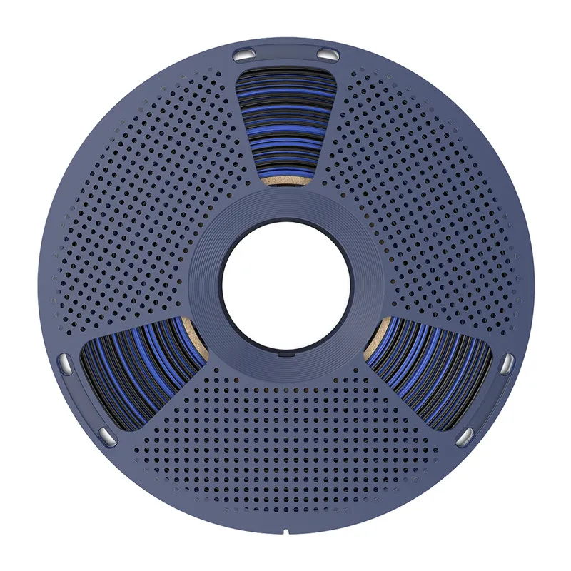 Filament SUNLU PLA+ Silk Dual Color 1.75mm 1kg - Czarno-Niebieski