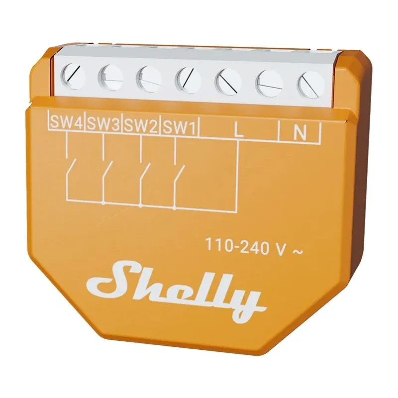 Przełącznik SHELLY Wave I4 LR Z-Wave Long Range