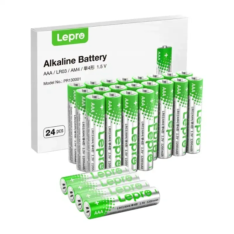 Baterie Alkaliczne LEPRO AAA R3 1200 mAh 24 szt