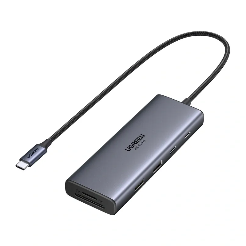 Hub UGREEN CM498A 9-PORTOWY USB-C - 100W Power Delivery