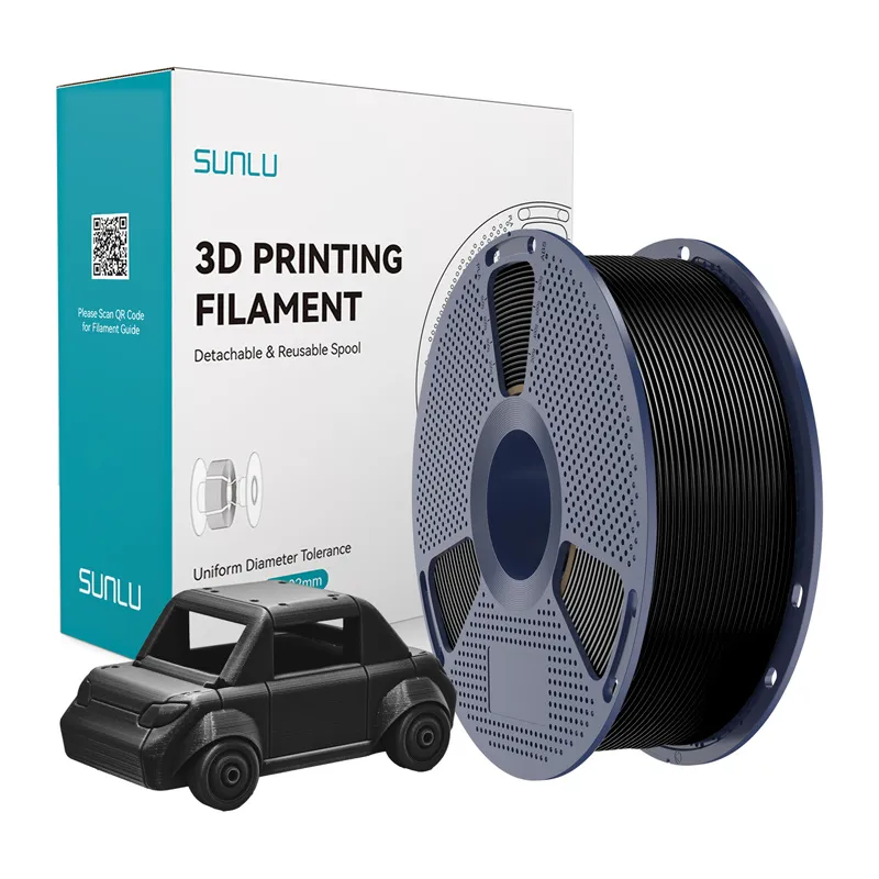 Filament SUNLU PETG 1.75mm 1kg (Czarny)