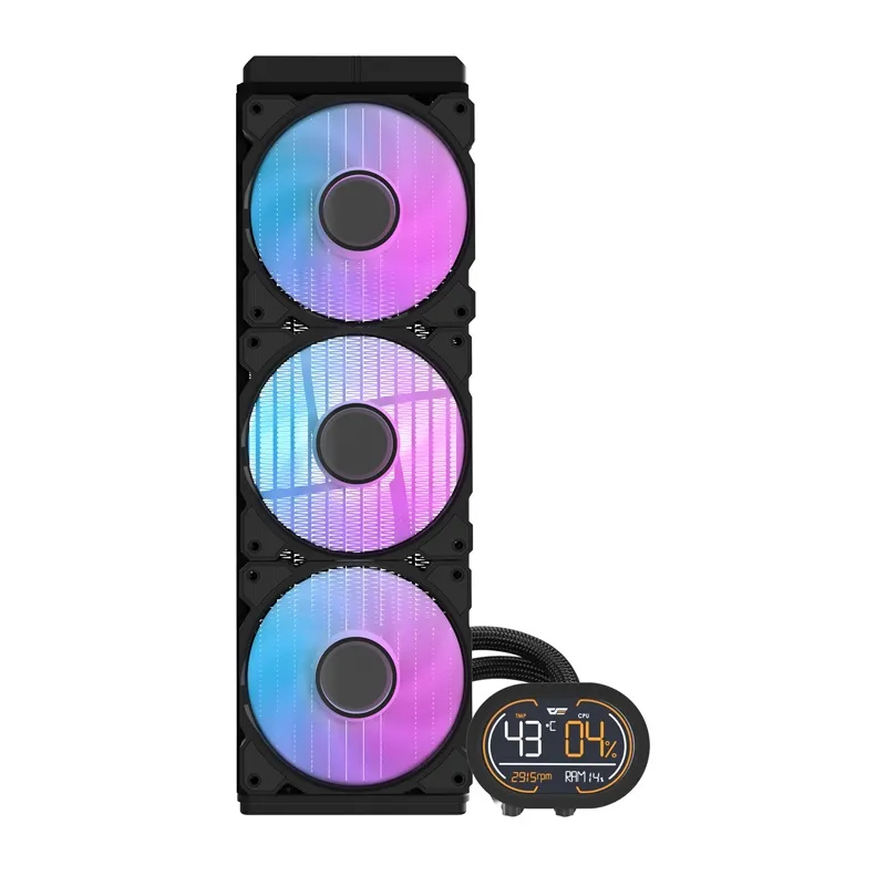Chłodzenie CPU DARKFLASH DH360D V2 360 mm ARGB - Czarne