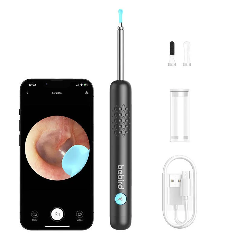 Otoskop BEBIRD R1 Z Kamerą HD 8MP Wi-Fi - Czarny