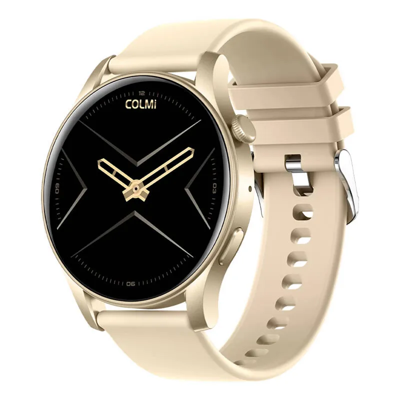 Smartwatch COLMI V73 Z Ekranem AMOLED I Pulsoksometrem - Złoty