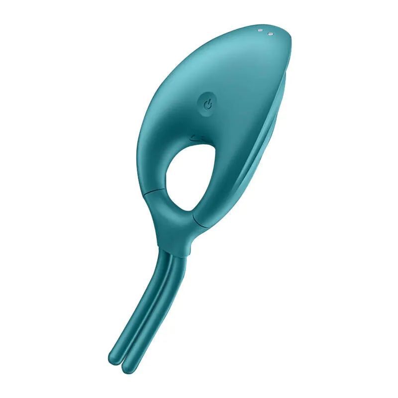 Pierścień Wibrujący SATISFYER Swordsman 12 Programów - Zielony