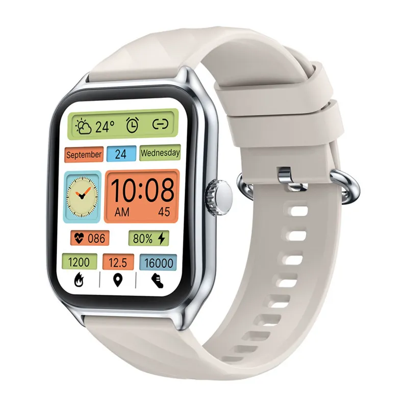 Smartwatch ZEBLAZE GTS 4 AMOLED Pulsometr Pulsyksometr - Srebrny