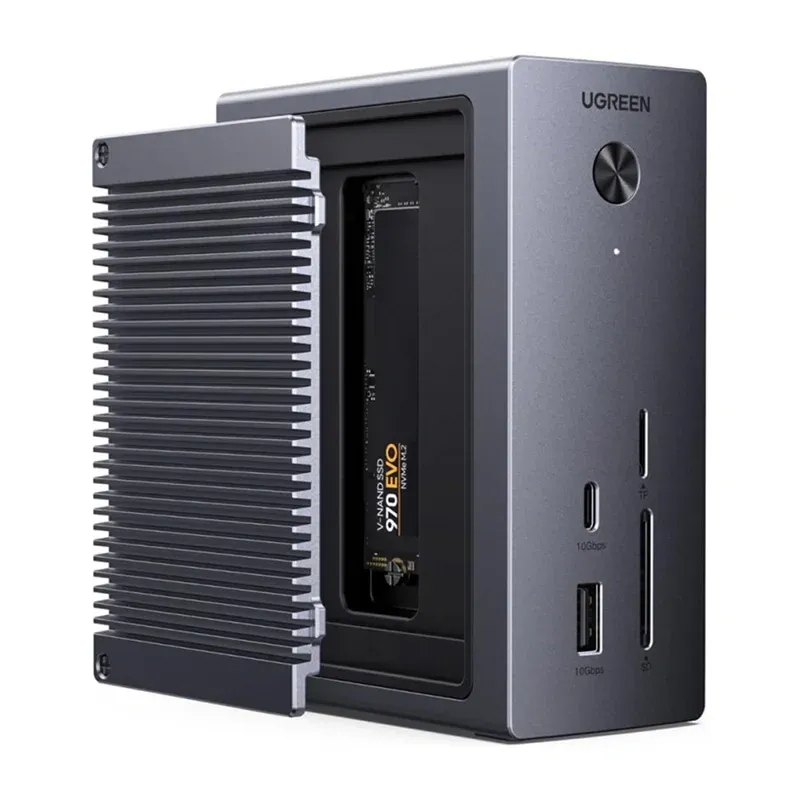 Stacja Dokująca UGREEN CM923 USB-C 10w1 Do HDMI M.2 RJ45