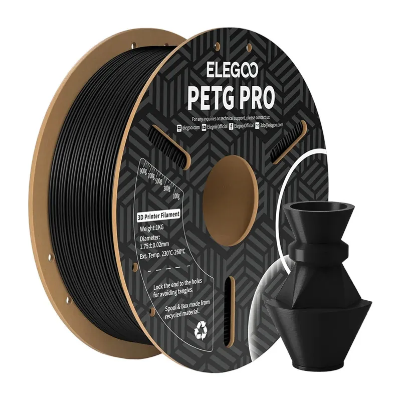 Filament ELEGOO PETG Pro 1,75 mm Do Drukarki 3D - Czarny