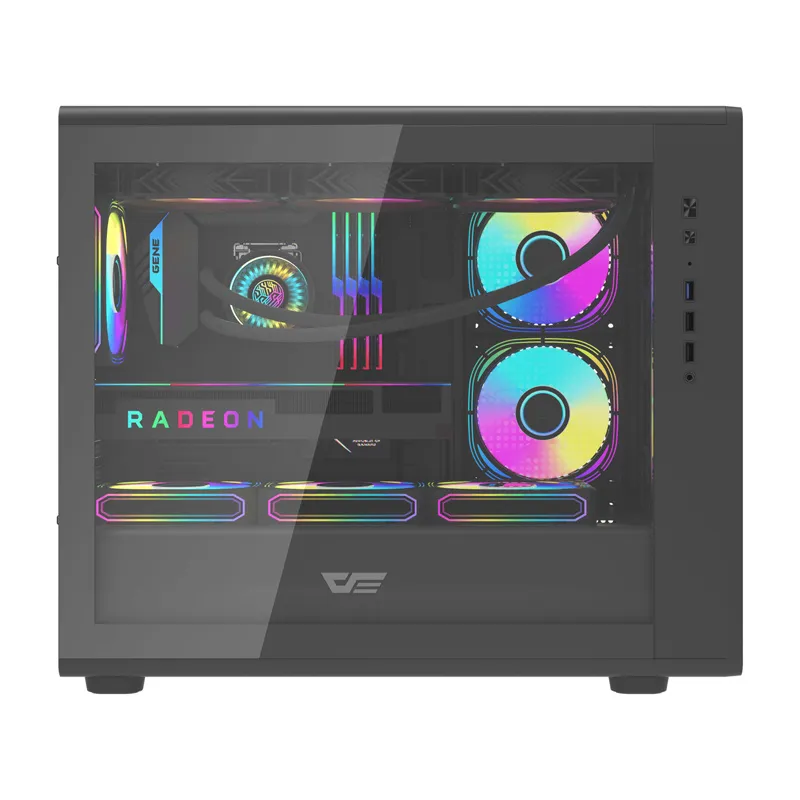 Obudowa Komputerowa DARKFLASH DB460M Mesh Panel - Czarna