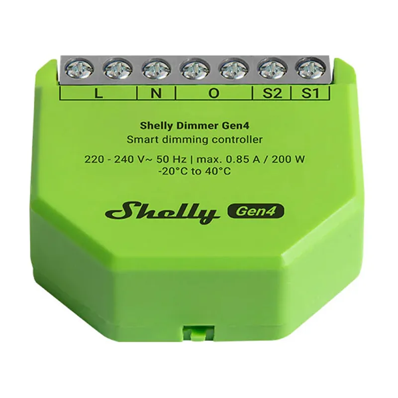 Inteligentny Ściemniacz SHELLY Dimmer GEN4 Zigbee/Matter