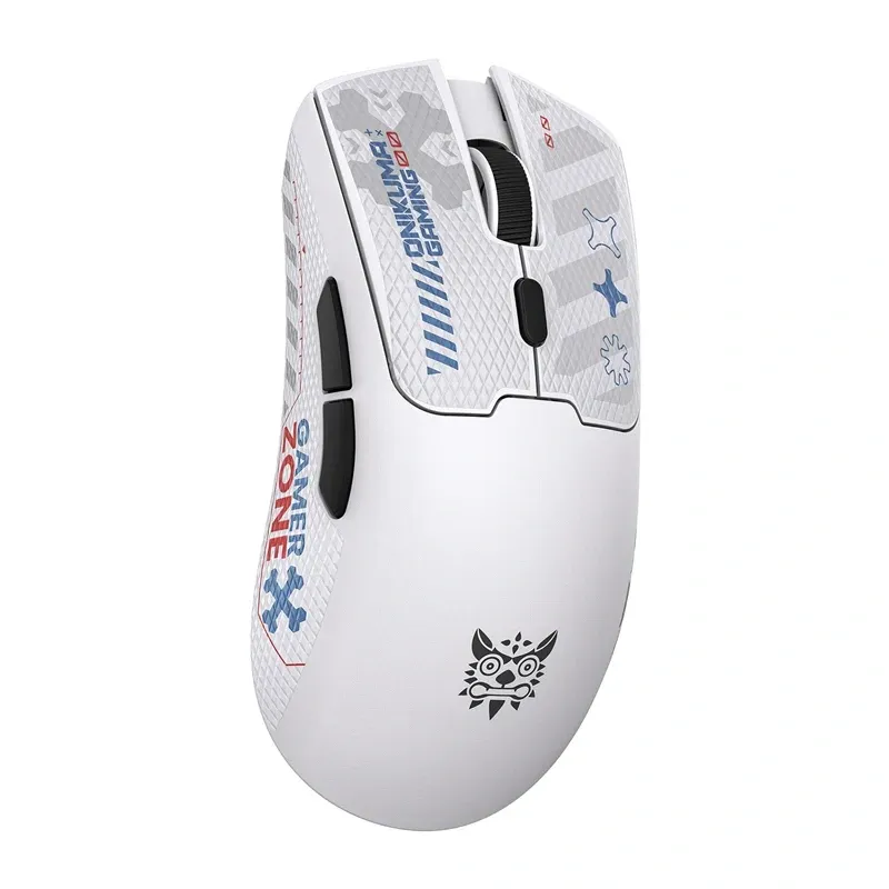 Mysz Bezprzewodowa ONIKUMA DM01 Gamingowa 12800 DPI - Biała