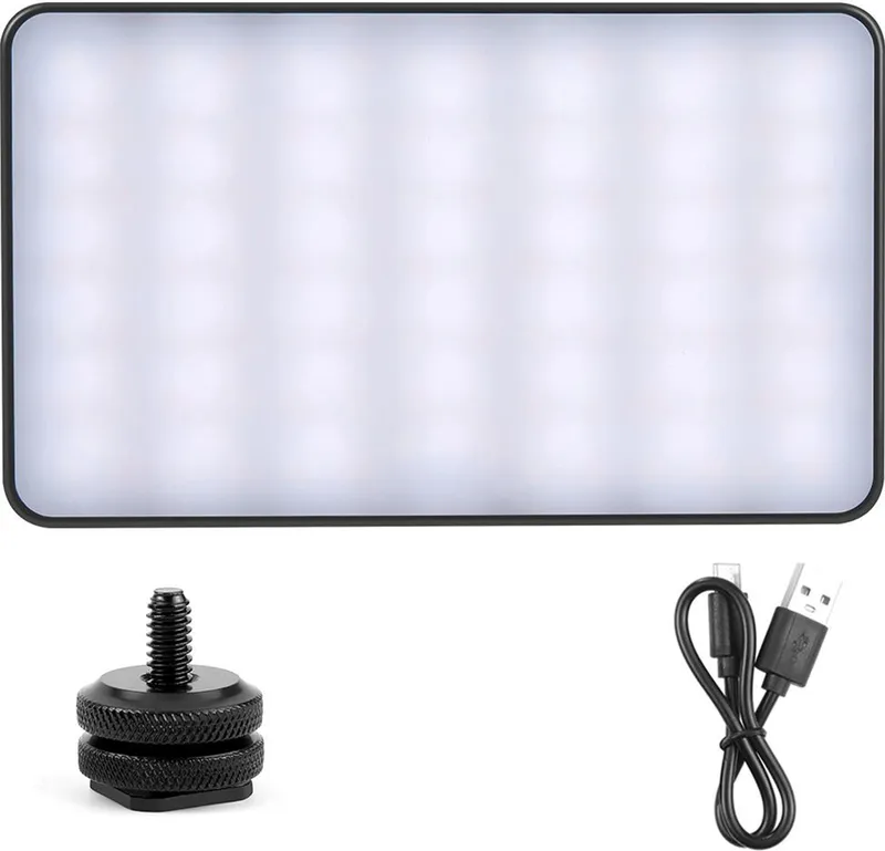 Lampa Fotograficzna LED PULUZ Pocket RGB LED 140 - Czarna