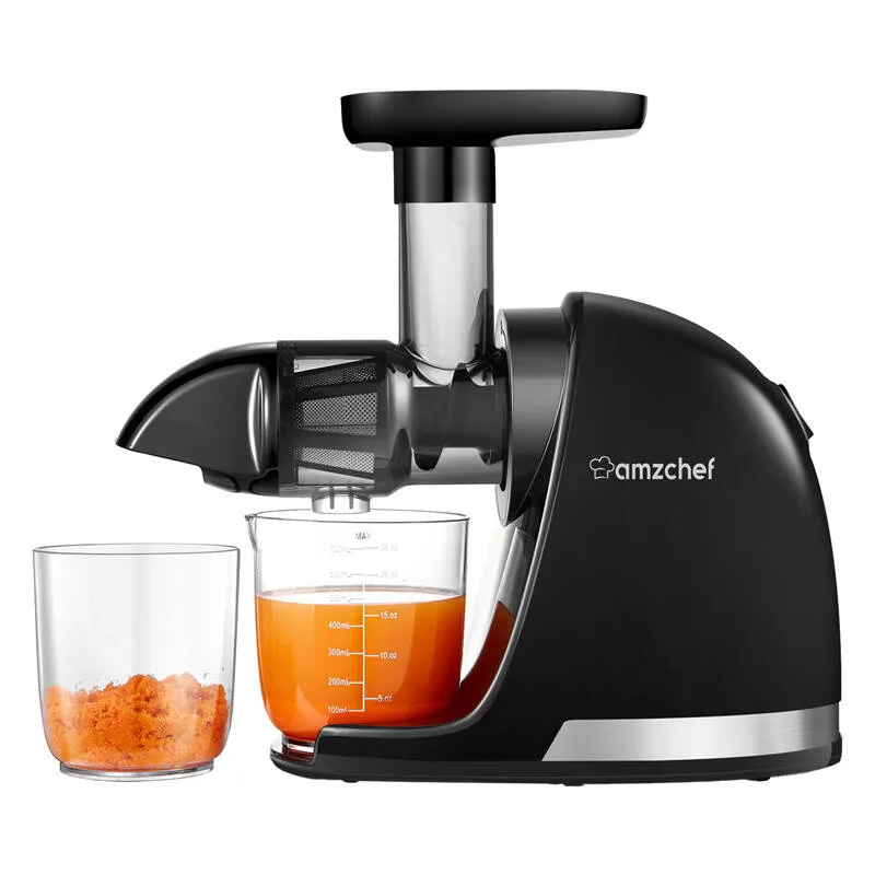Wyciskarka Wolnoobrotowa AMZCHEF 1501-BK-SM 80 Obr/Min - Czarny