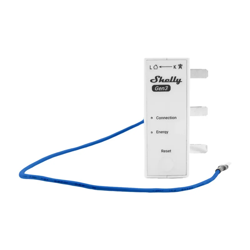 Miernik Energii SHELLY 3EM-63T GEN3 Wi-Fi Płaski Zacisk