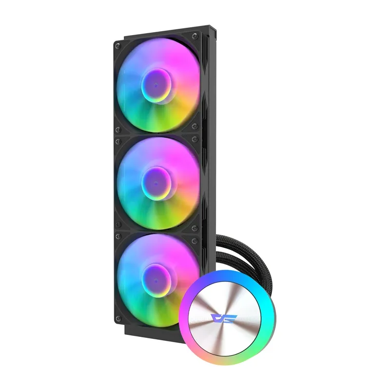 Chłodzenie CPU DARKFLASH DG360 All-In-One 360 mm - Czarne