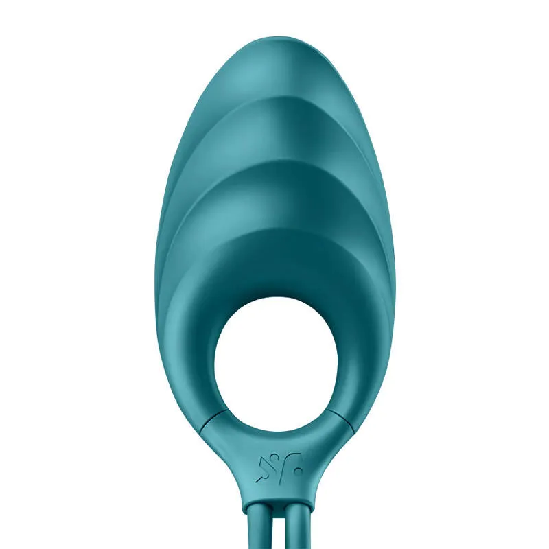 Pierścień Wibrujący SATISFYER Swordsman 12 Programów - Zielony