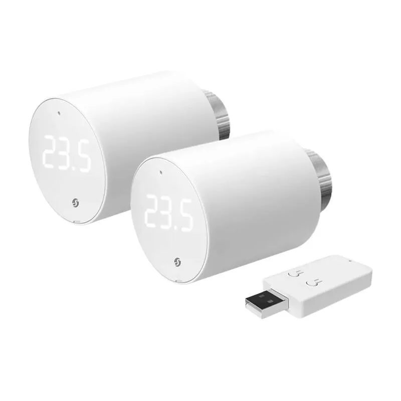 Głowice Termostatyczne Smart SHELLY BLU TRV 2szt. - Bluetooth
