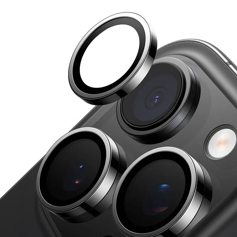 Szkło Na Aparat TORRAS Lensguard IPhone 16 Pro Max - Czarne