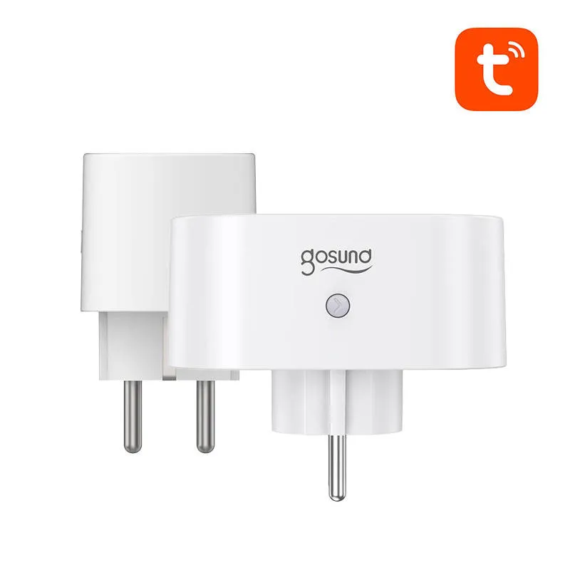 Inteligentne Gniazdko WIFI GOSUND SP211 Dwupak 3500W - Biały