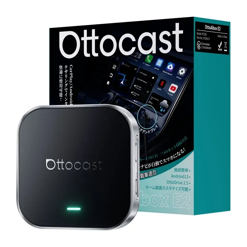 Adapter Samochodowy OTTOCAST OttoAibox E2 CarPlay Android Auto