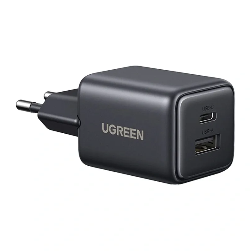 Ładowarka Sieciowa UGREEN X514 USB + USB-C 20W GaN - Czarna