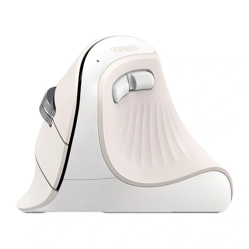 Mysz Pionowa UGREEN MU008MINI Bluetooth 2.4G 4000 DPI - Biała