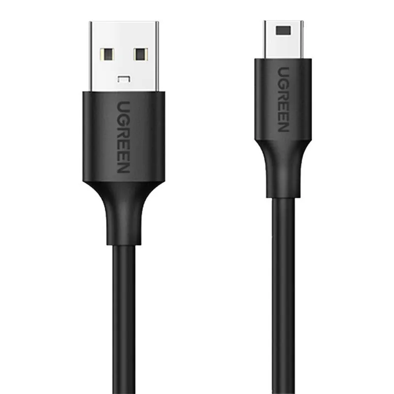 Kabel UGREEN US132 USB-A Mini USB 0,5m - Czarny