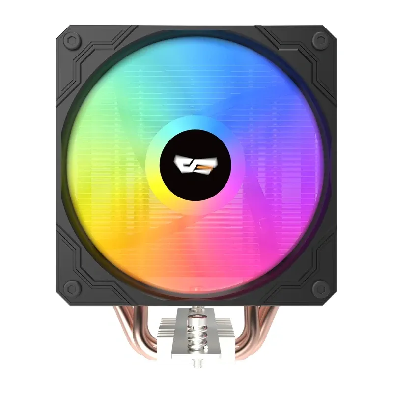 Wentylator DARKFLASH M400 ARGB Chłodzenie CPU 200W - Czarny