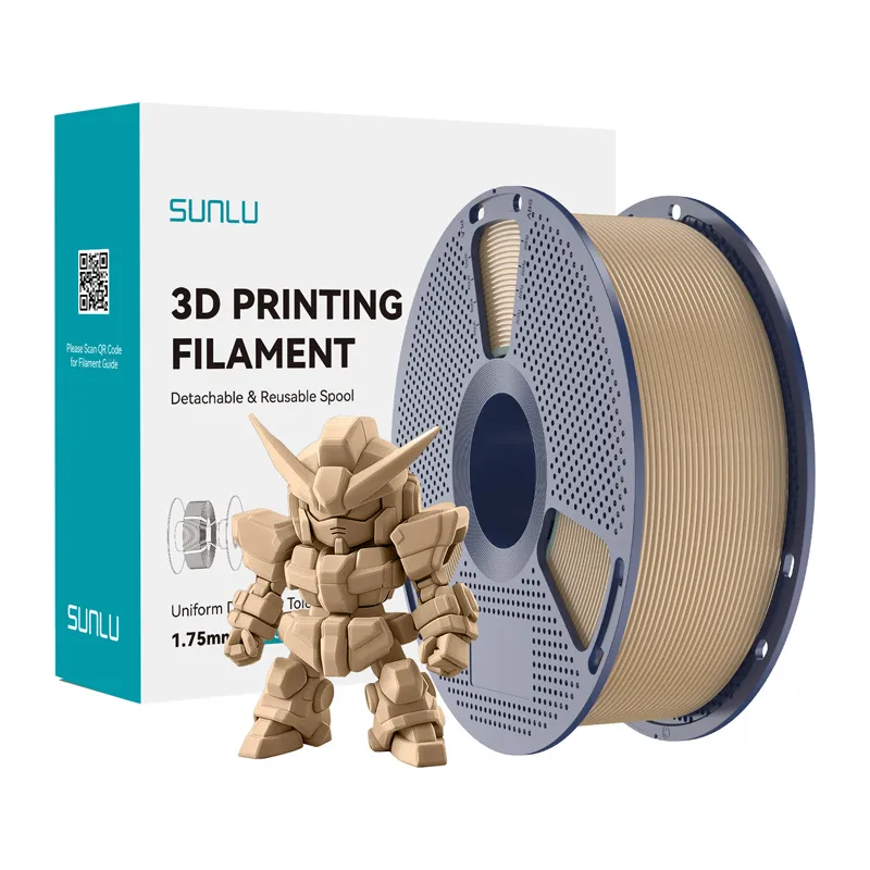 Filament SUNLU PLA+ 2.0 1.75mm 1kg - Dąb
