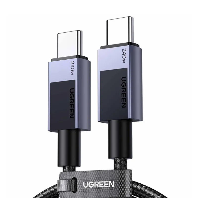 Kabel UGREEN L513 USB-C Do USB-C 1m 240W - Gwiezdna Szarość