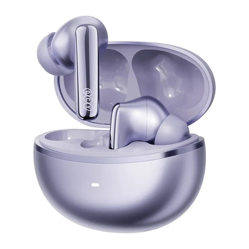 Słuchawki TWS QCY MeloBuds N70 Bluetooth 6.0 ANC - Fioletowe
